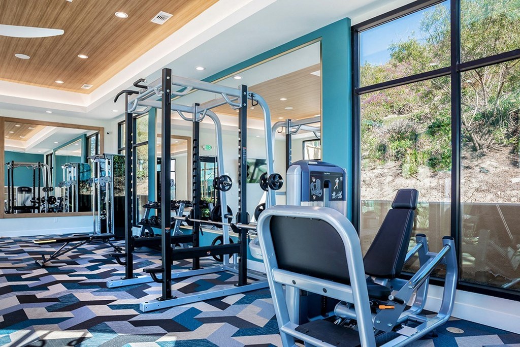 Fitness center at Ocean Air, San Diego, 92130