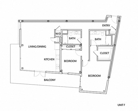 F Floorplan- Furnished/Unfurnished