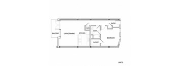 G Floorplan- Furnished