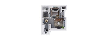 A1 Floor Plan at Westmount at Urban Trails Apartments, Mesa, 85202