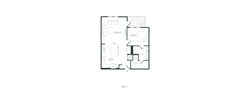 One bedroom one bathroom