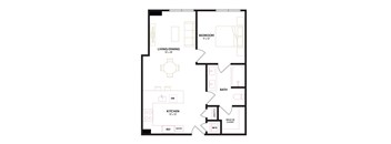 a floor plan of a house with different floors