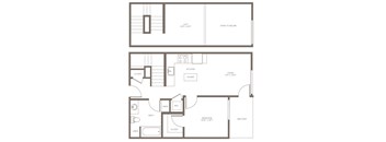 A1L Floor Plan at The Adeline, Glendale, 91203