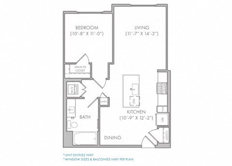 A2 Floor Plan at Rivue, Chula Vista, CA