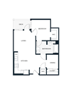 A2-D 1 bed 1 bath