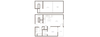 A2L Floor Plan at The Adeline, California