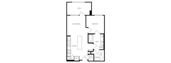 A black and white image of a house floor plan with labeled rooms.