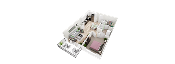 A3A Floor Plan at Vista Brooklyn, Jacksonville