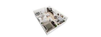 A3B Floor Plan at Vista Brooklyn, Florida