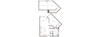 A3L Floor Plan at The Adeline, Glendale, CA 91203