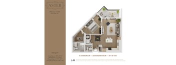 a 1 bedroom floor plan  319 sq ft
