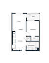 A5-A 1 bed 1 bath