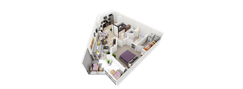 A5A Floor Plan at Vista Brooklyn, Jacksonville, FL