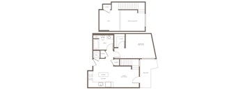 A5L Floor Plan at The Adeline, Glendale