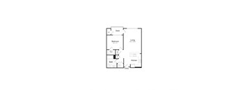 bedroom floor plan | luxury apartments in towson md | the southerly