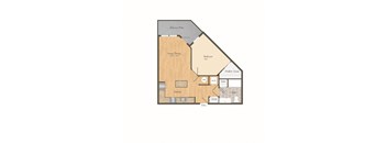 floor plan 1 apartments for rent the legends