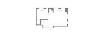 A floor plan of a house with rooms labeled.