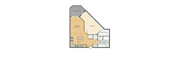 this is a floor plan of a 2100 sq ft home with an open