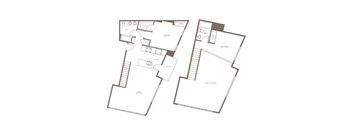 A7L Floor Plan at The Adeline, Glendale, CA