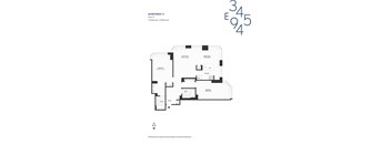 the floor plan of 3473 eac elevation a