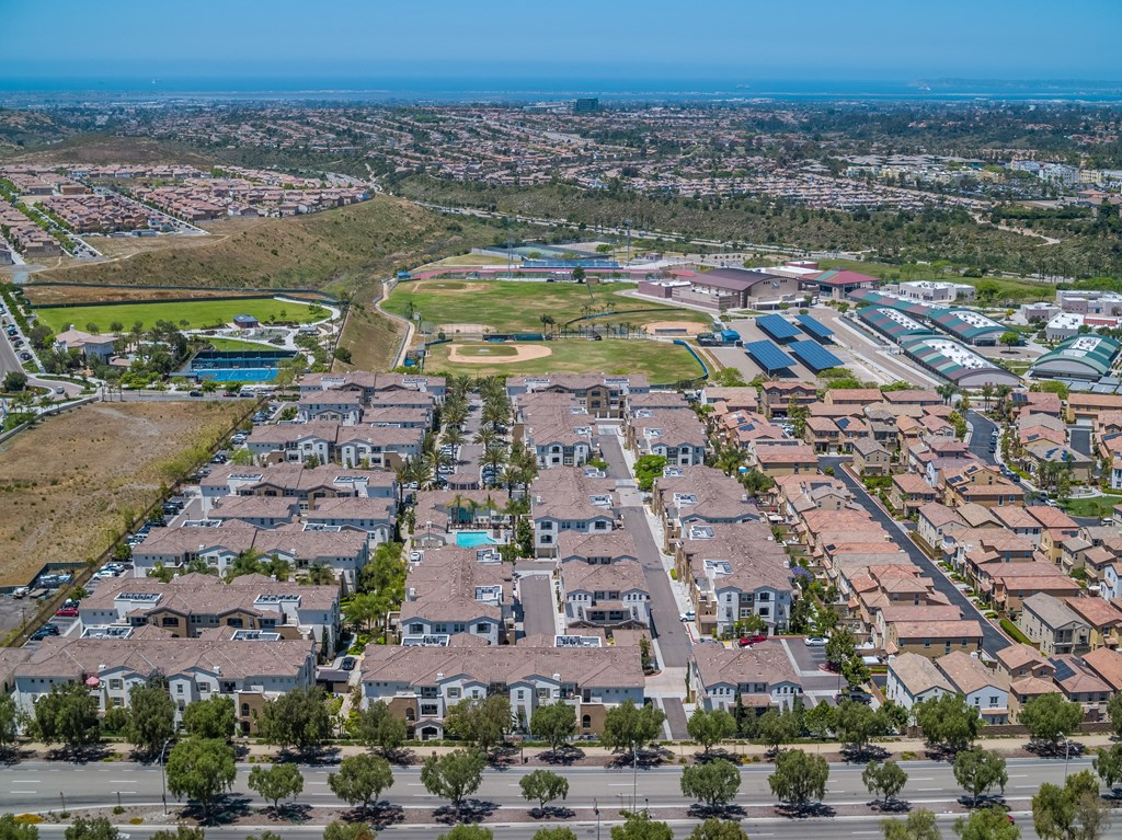 Arial view at Rosina Vista in Chula Vista, CA
