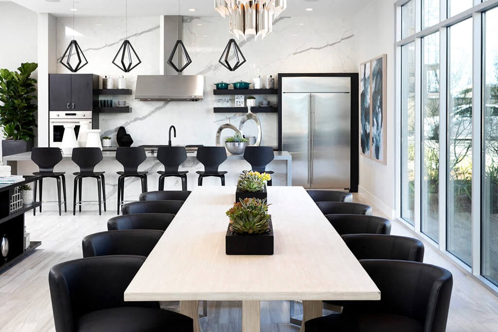 Clubroom Kitchen  at Rivue, Chula Vista, CA, 91915