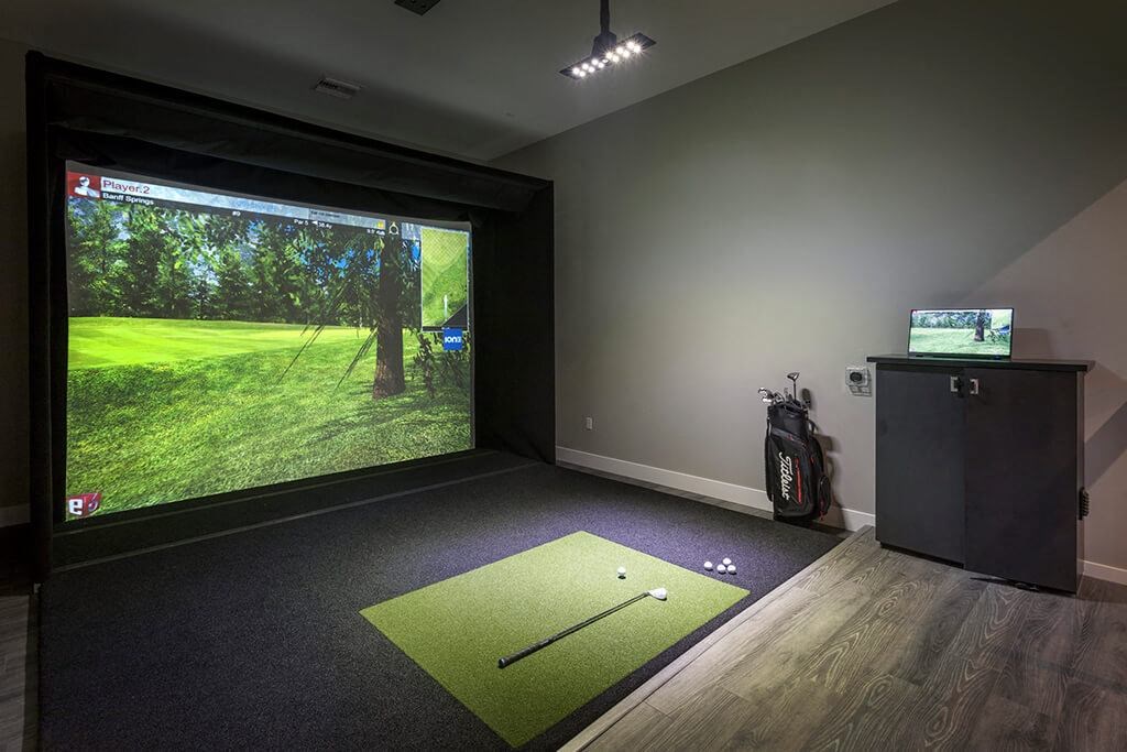 Golf Simulator  at Rivue, Chula Vista