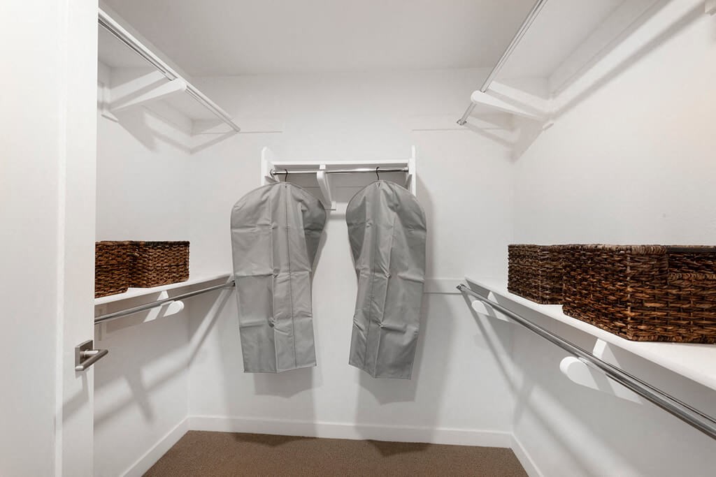 Model Closet  at Rivue, Chula Vista, CA