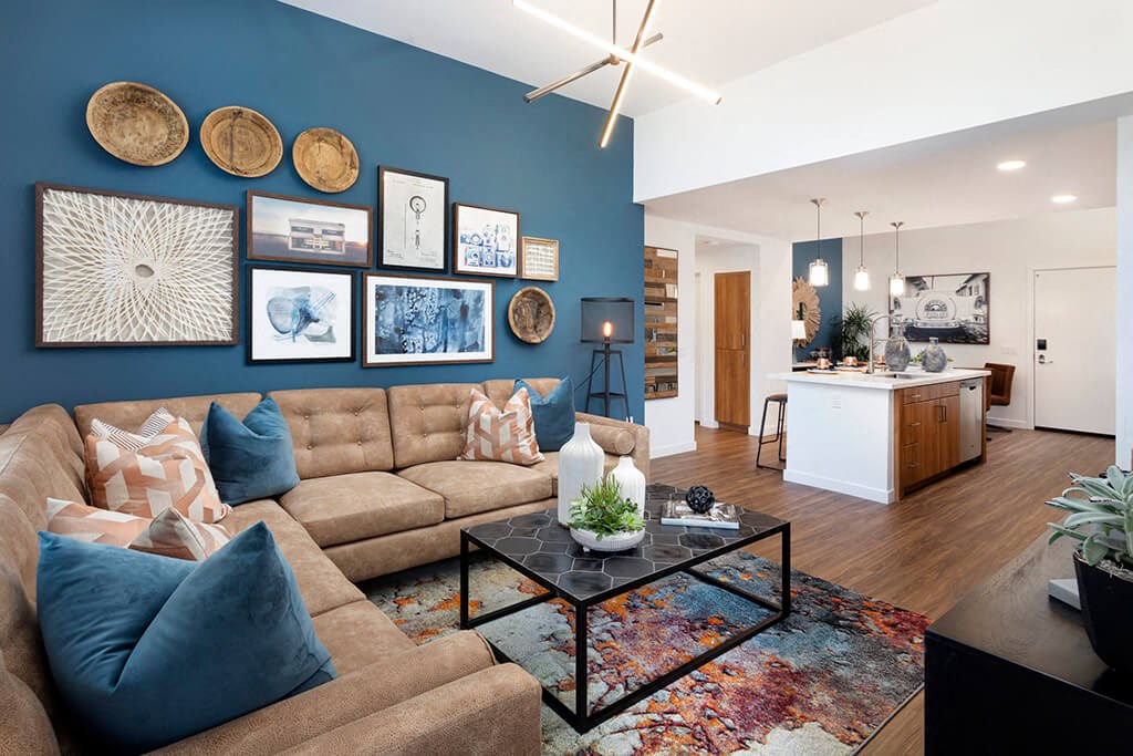 Kitchen Living Room  at Rivue, Chula Vista, 91915