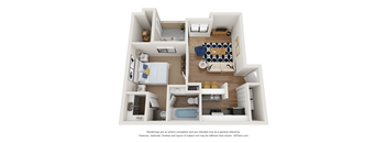 Durango Floor Plan at AYA ABQ, Albuquerque, 87109