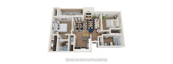 Taos Floor Plan at AYA ABQ, Albuquerque, New Mexico
