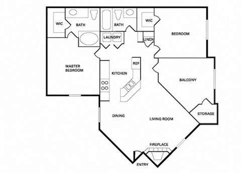 San Jose (B-2) floor plan.