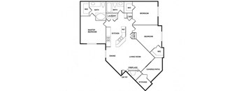 San Rafael (C-1) floor plan.