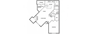 Santa Clara (A-1) floor plan.