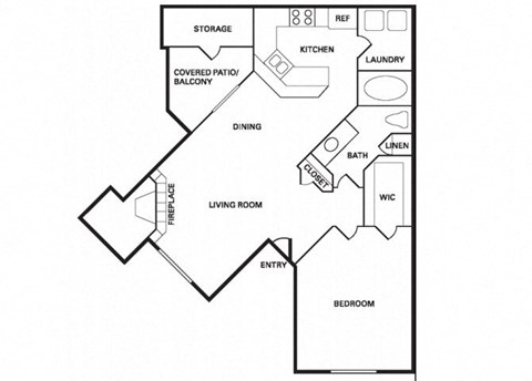 Santa Clara (A-1) floor plan.