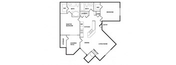 Santa Cruz (B-1) floor plan.