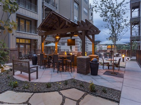 outdoor lounge