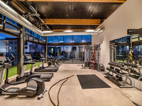 Gym  at The Premiere at Eastmark, Mesa
