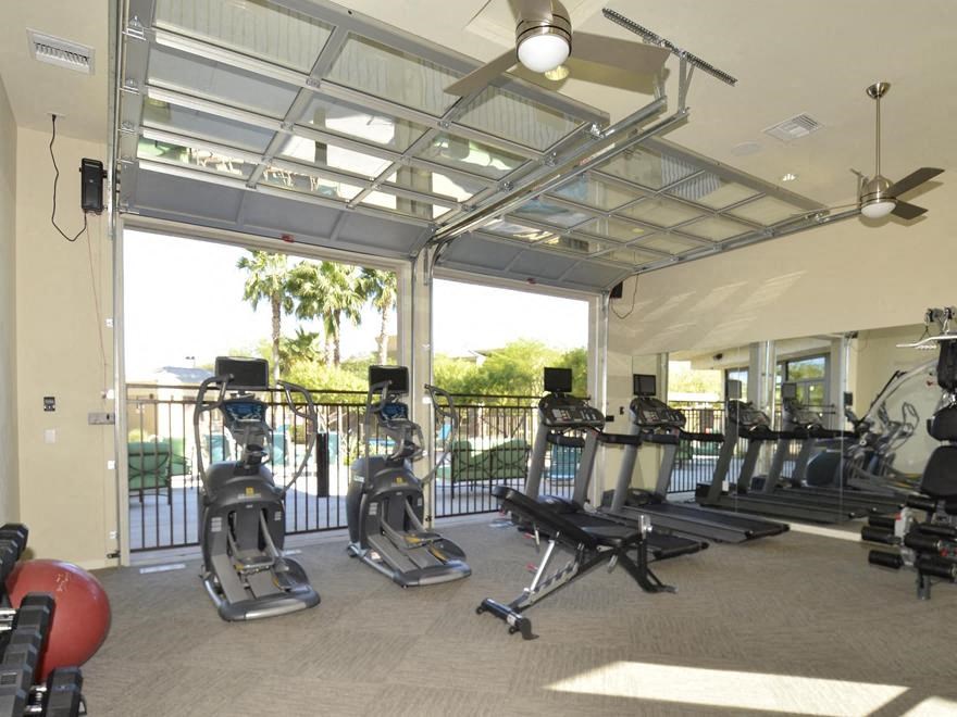 Strength and cardio room