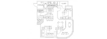 Casa Del Mar floor plan.