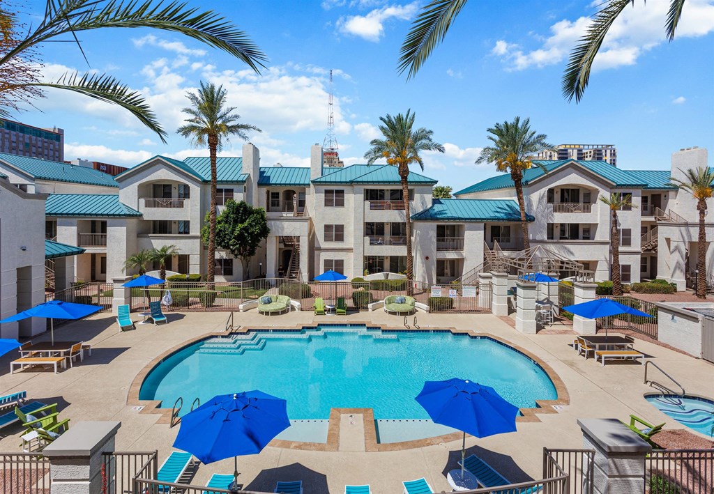 our apartments offer a swimming pool