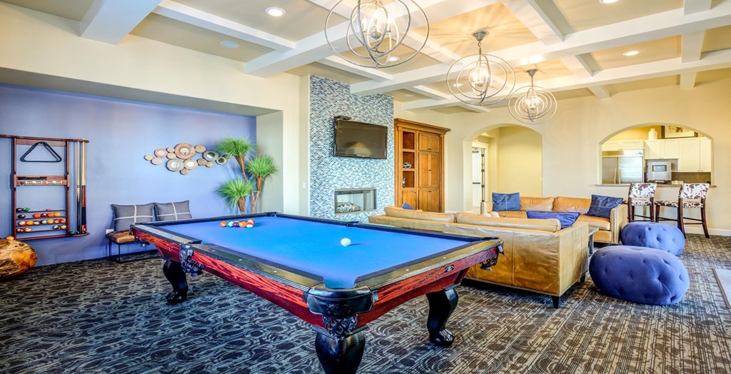 clubhouse pool table