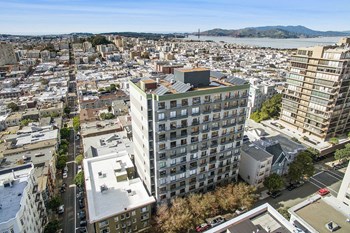 Aerial View Of Property Aerial View Of Property at Nob Hill Tower, San Francisco, CA - Photo Gallery 4