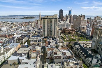 Aerial View Of Community Aerial View Of Community at Nob Hill Tower, San Francisco, California - Photo Gallery 3
