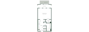 an illustration of a floor plan of a house