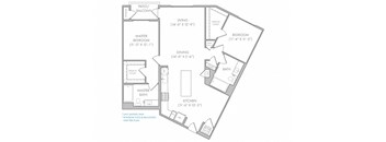B4 Floor Plan at Rivue, Chula Vista, CA, 91915