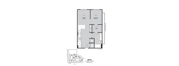 a floor plan of a small apartment