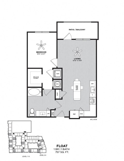 bedroom floor plan | the residences at sawmill park