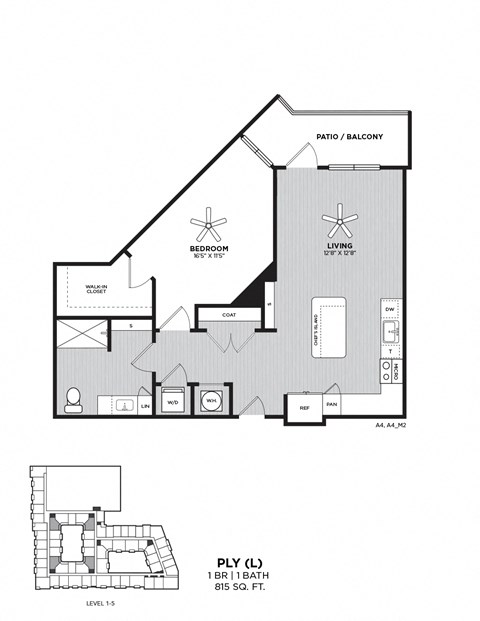 bedroom floor plan | the residences at sawmill park