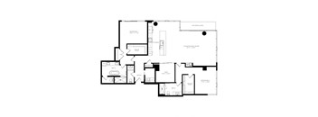 a floor plan of a home with a large floor plan with multiple bedrooms and baths